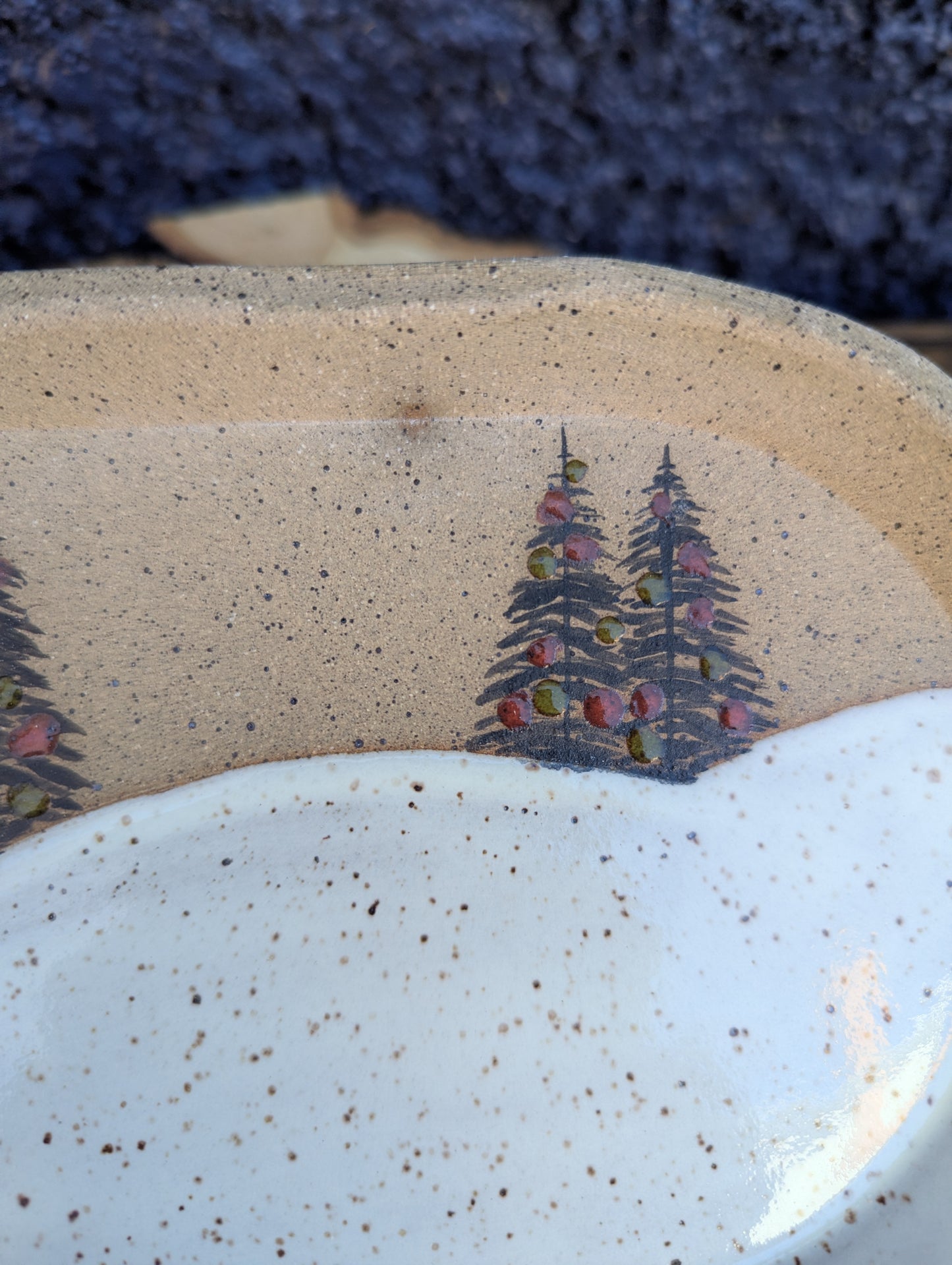 Winter Wonderland White Tray