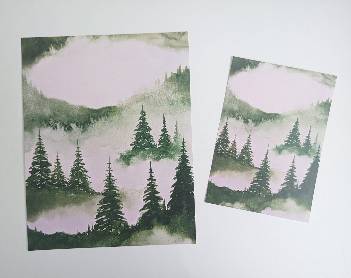 Summer Mountain: Various Sizes